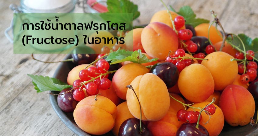 การใช้งานน้ำตาลฟรุกโตส-fructose-ในอาหาร